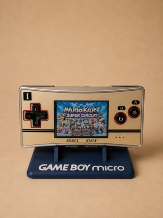 Expositor para la consola Game Boy Micro