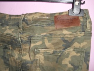 Pantaloni Camoflage Tally Weijl Mimetico Jeans