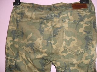 Pantaloni Camoflage Tally Weijl Mimetico Jeans