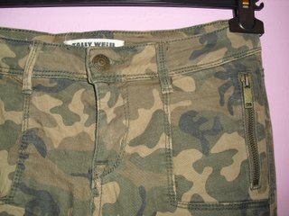 Pantaloni Camoflage Tally Weijl Mimetico Jeans