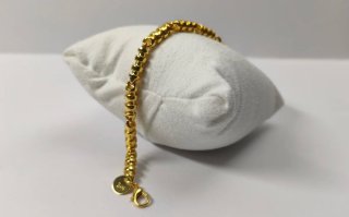 Pulsera Elegante Chapada en Oro 24K
