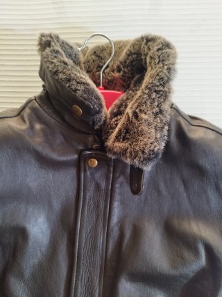 Chaqueta de cuero Bycity Aviator Talla M