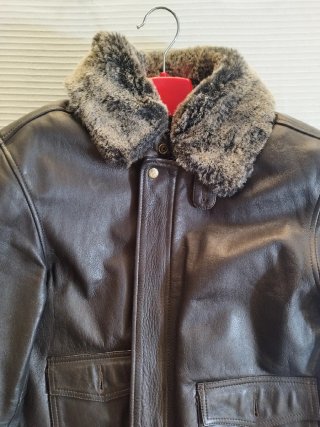 Chaqueta de cuero Bycity Aviator Talla M