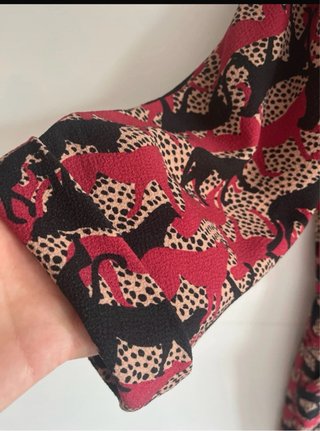 Mono pantalón largo estampado