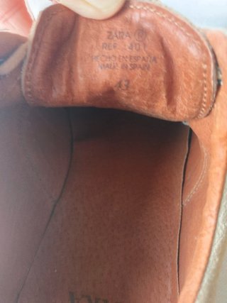 Zapatos Zara Serraje y Piel