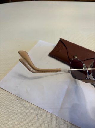 Gafas de Sol Aviador Ray-Ban con Piel