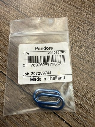 2 Charms Eslabones Pandora Azul