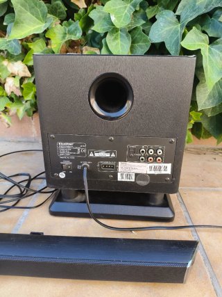 Barra de sonido Blaupunkt con subwoofer