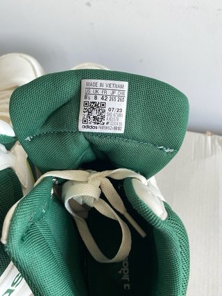 NUEVAS!! Adidas Hoops 3.0 Mid Blancas/Verdes