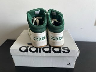 NUEVAS!! Adidas Hoops 3.0 Mid Blancas/Verdes