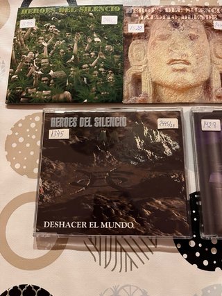 Discos de los heroes del silencio promocionales
