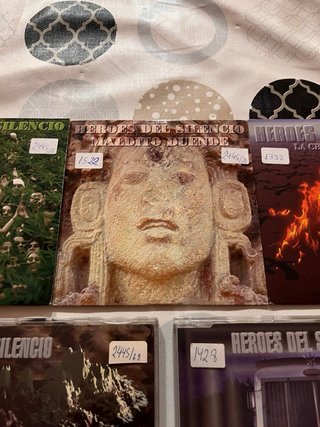 Discos de los heroes del silencio promocionales