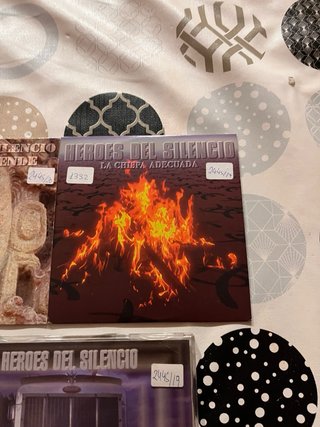 Discos de los heroes del silencio promocionales