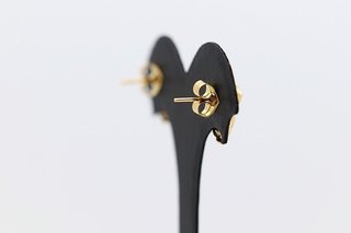 PENDIENTES MEDUSA GRANDES. Oro 18k.