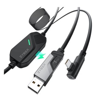 Zybervr Cable Enlace Quest 2 USB-C 5Gbps