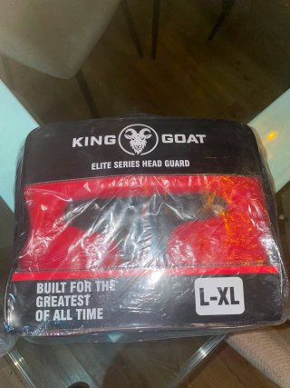 Casco Boxeo King Goat Rojo