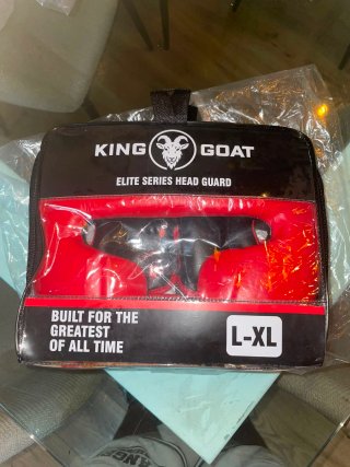Casco Boxeo King Goat Rojo