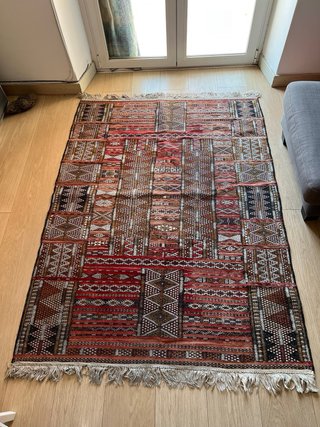 Alfombra Kilim Bereber Marroquí