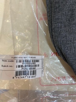 Pack 2 Cubrepiés Bugaboo Donkey 3 Gris
