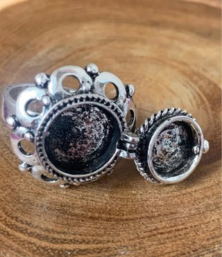 Anillo Vintage Ojo de Tigre Talla 18.5mm