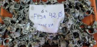 Abrazaderas de andamio varias medidas