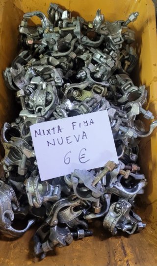 Abrazaderas de andamio varias medidas