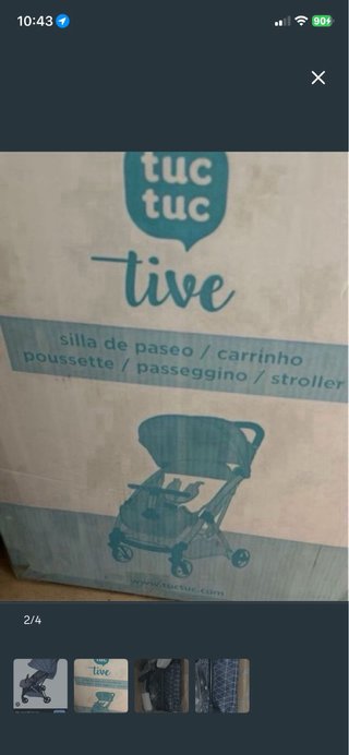 Silla de paseo Tuc Tuc TIVE nueva