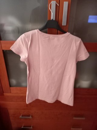 Camiseta Basic rosa talla XS