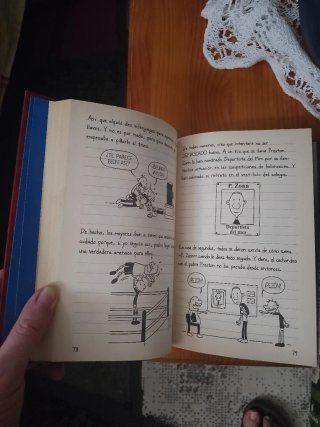 Libros Diario de Greg 1, 2, 3 y 4