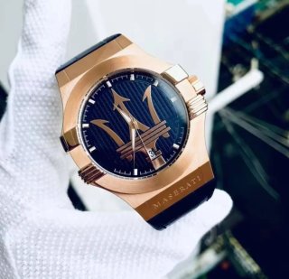 Reloj Maserati Hombre Azul y Dorado