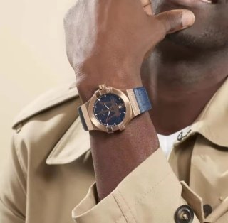 Reloj Maserati Hombre Azul y Dorado