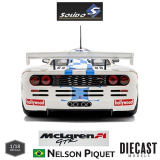 SOLIDO Mclaren F1 GTR 2H Brasilia (1996)