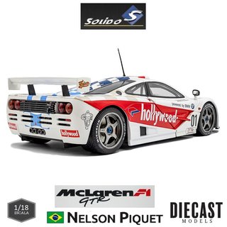 SOLIDO Mclaren F1 GTR 2H Brasilia (1996)