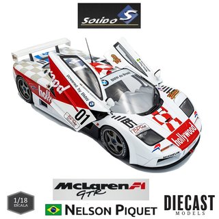 SOLIDO Mclaren F1 GTR 2H Brasilia (1996)