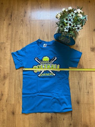 T-shirt Softball for Shriners S uomo vintage usa