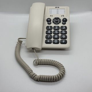 Teléfono Fijo SPC Teclas Grandes Blanco