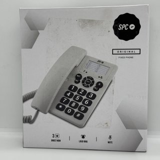 Teléfono Fijo SPC Teclas Grandes Blanco