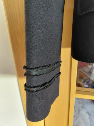Blazer Zara Negro Militar