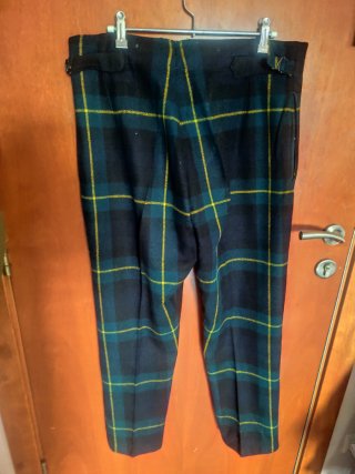 Pantalón militar escocés