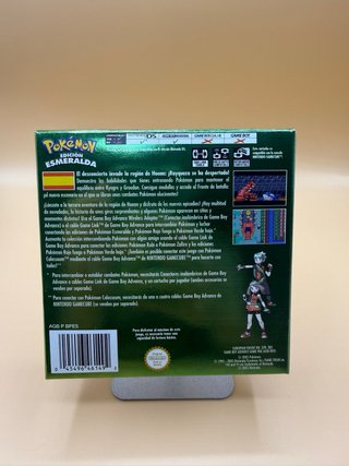 Pokémon Esmeralda Game Boy Advance Nintendo GBA