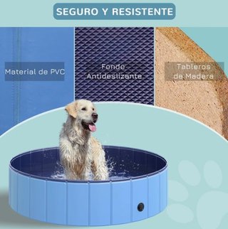 Piscina Plegable para Mascotas Ø120x30 cm