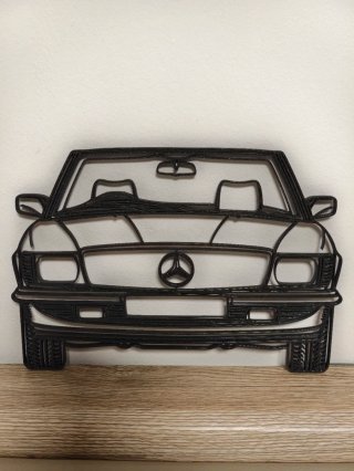Silueta Mercedes SL R107