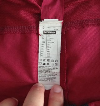 Calzonas Domyos burdeos talla 2XL