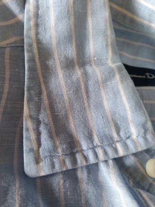 Camisa Massimo Dutti Rayas Azules