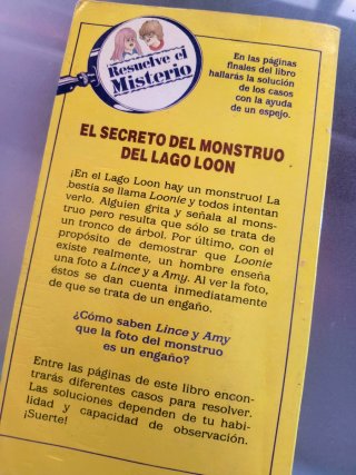 Libro juvenil años 80