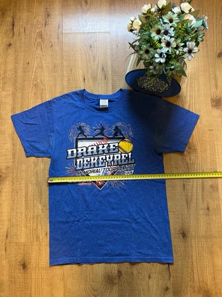 T-shirt Drake DeKeyrel Memorial S uomo vintage usa