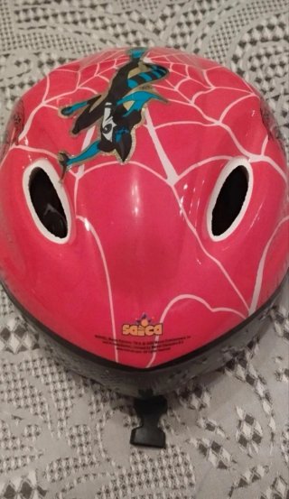 Casco Spiderman Niño + Bolso