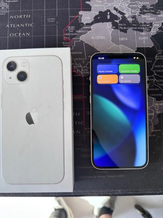 iPhone 13 128GB 84% Batería. Con caja y funda