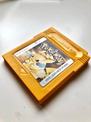 Pokemon Amarillo Game Boy Nintendo ESP