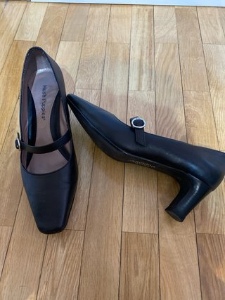 Zapatos tacón Hush Puppies negros
